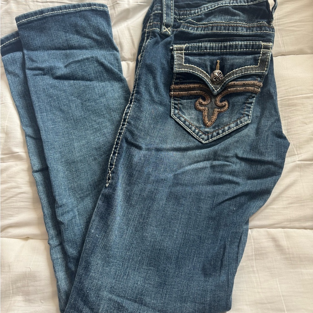 Elegant Blue Boot Cut Women's Jeans